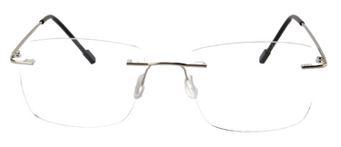 Men Urban Eyeglasses : Bryan - Silver - SpecSMART Eye Clinic (Front View)